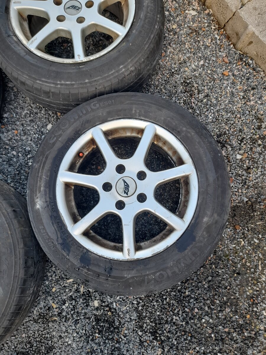 4x 15" alu disky na Škoda, VW, AUDI, Seat. - 3