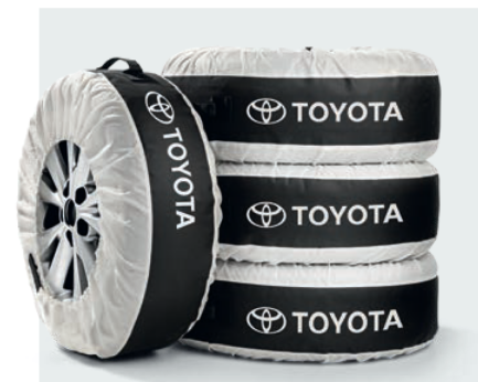 Originál kola Toyota 235/65 18 vč zimních pneu + orig. obal - 3