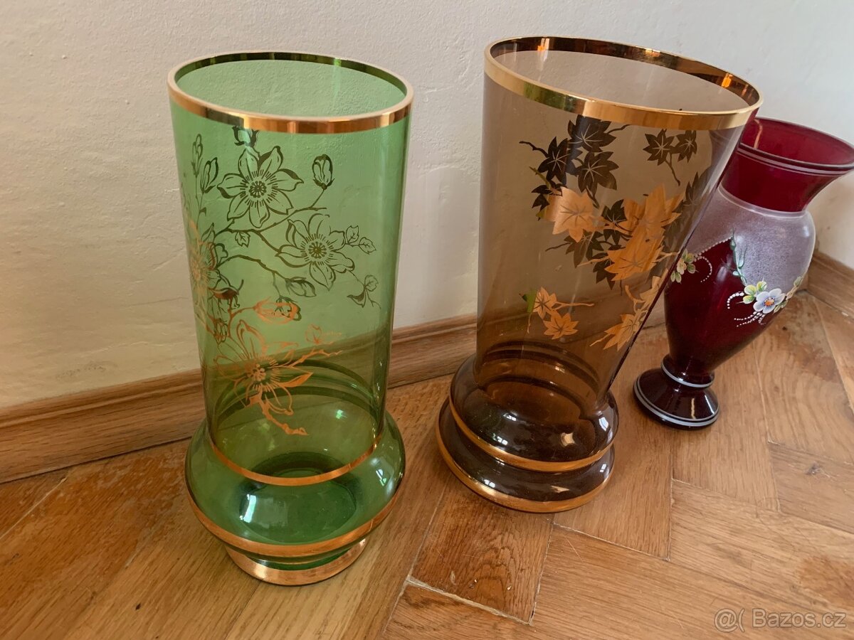 Skleněné vázy - 3