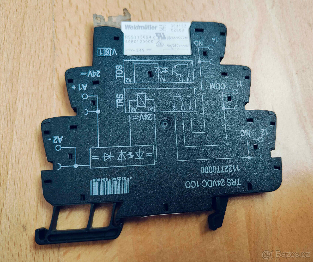 Weidmüller Reléový modul TRS 24VDC 1CO celkem 17 ks - 3