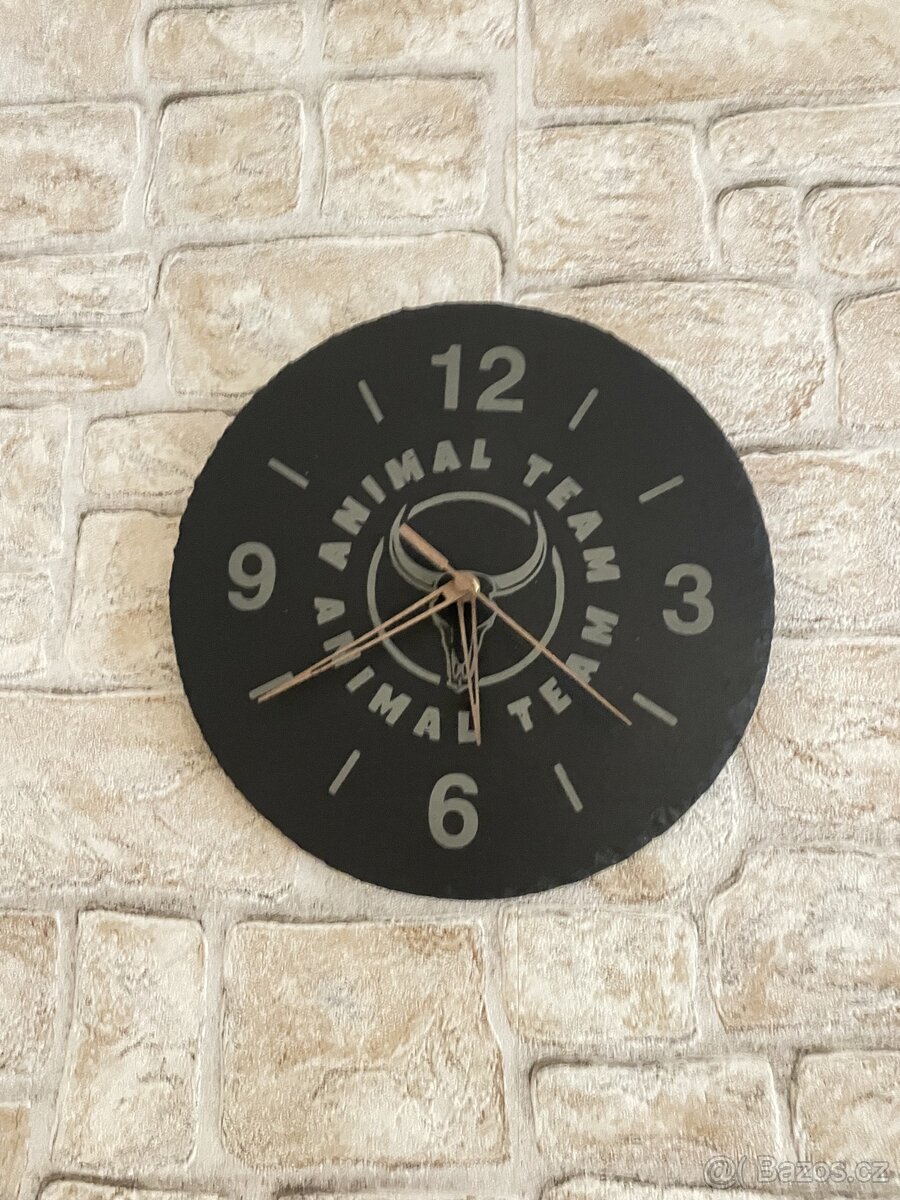 Břidlicové hodiny s vlastním gravírováním - 3