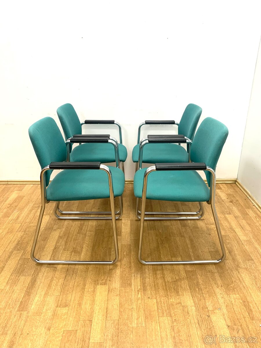 Retro židle s područkami 70. léta - 3