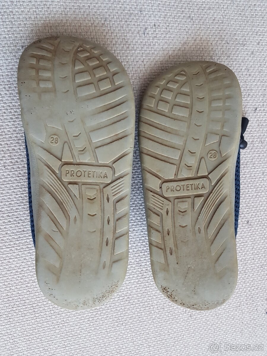 Plátěné barefoot tenisky, vel.28 - 3