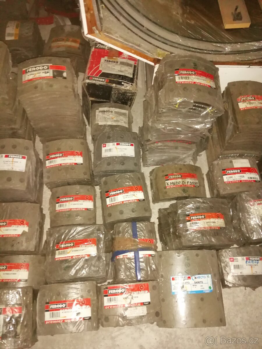 Brzdové obložení sady Ferodo, Bernet,Textar atd - 3