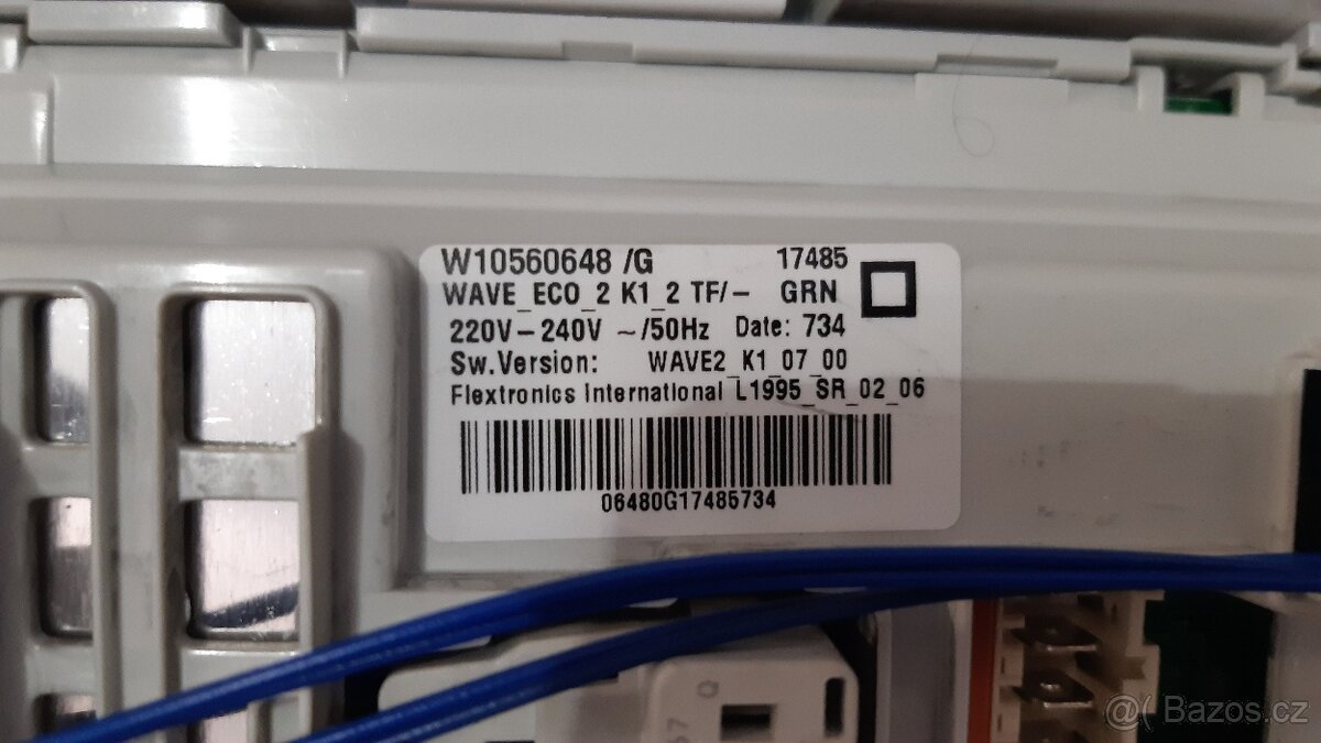 Ovládací panel pračky Whirpool - 3