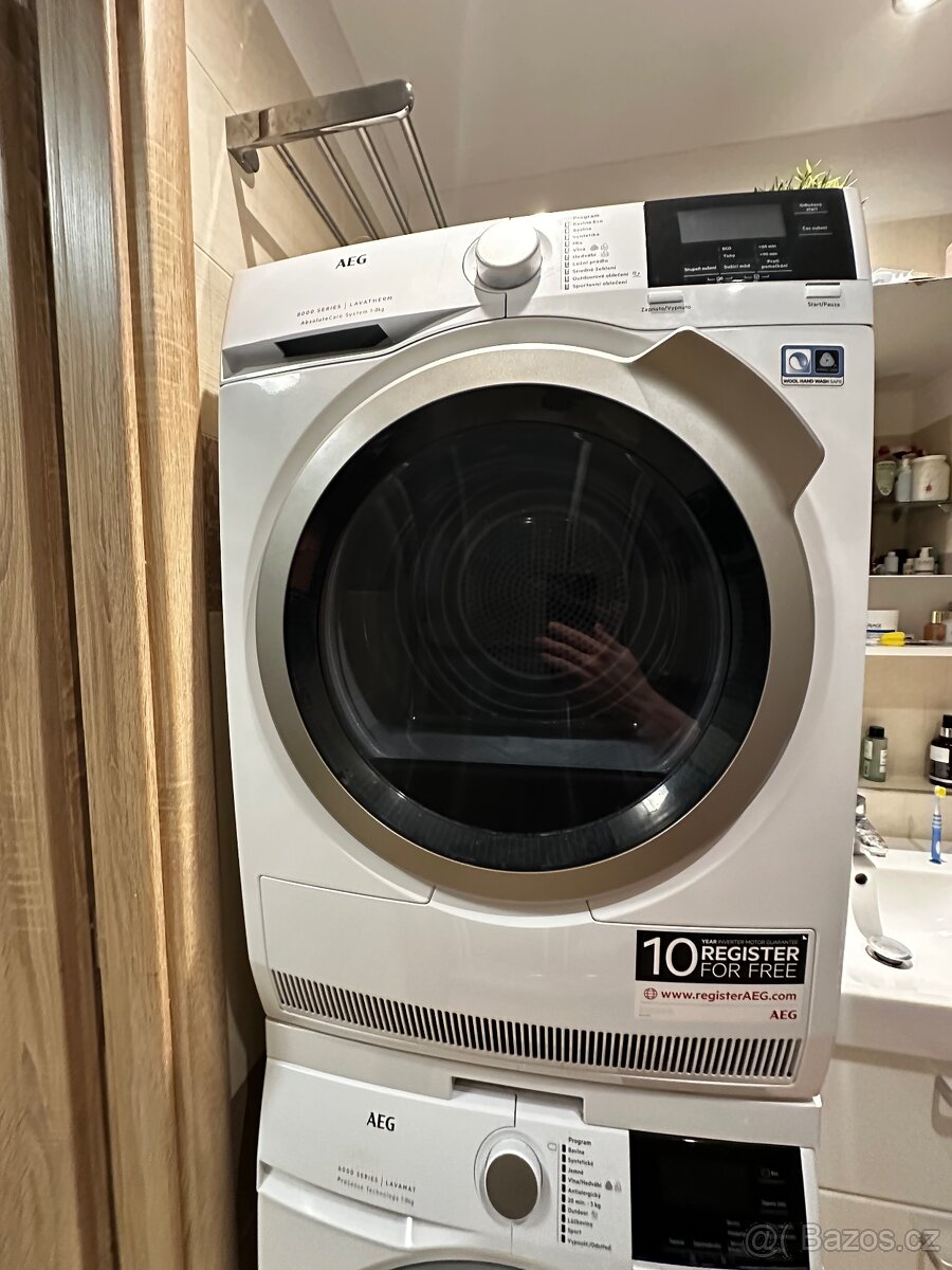 Set pračka a sušička AEG - 3