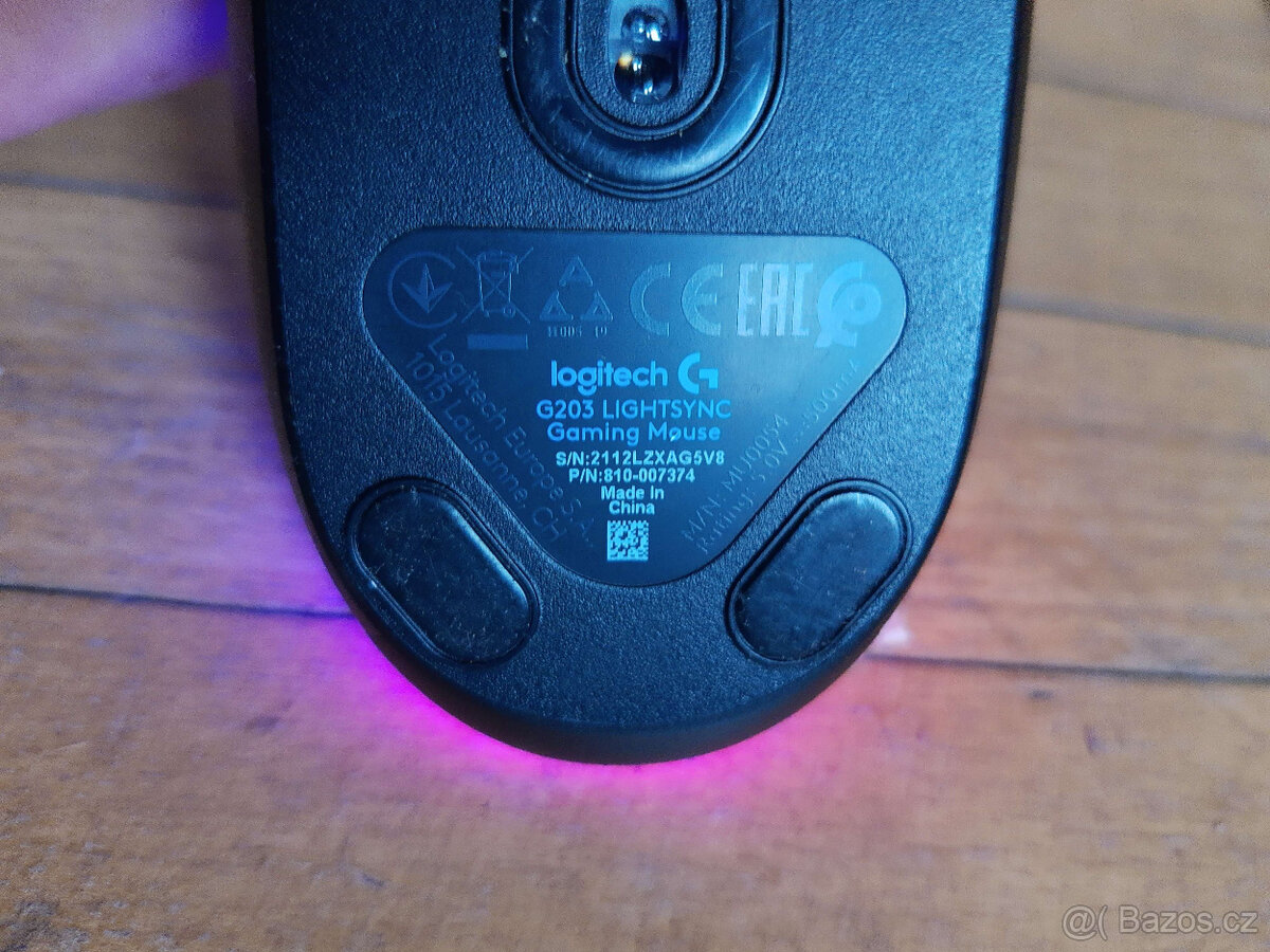 Logitech G203 Lightsync - černá - 3