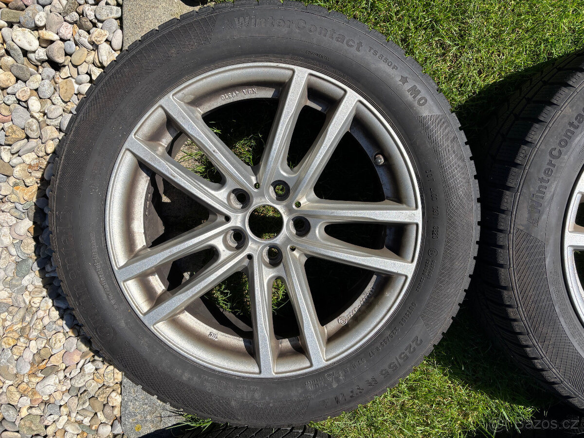 Prodám 17" ALU kola se zimními pneumatikami - 3