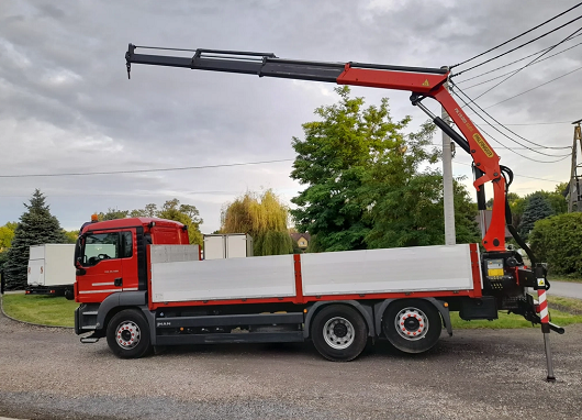 MAN TGS 26.500 6x2 - valník s hydraulickou rukou - 3