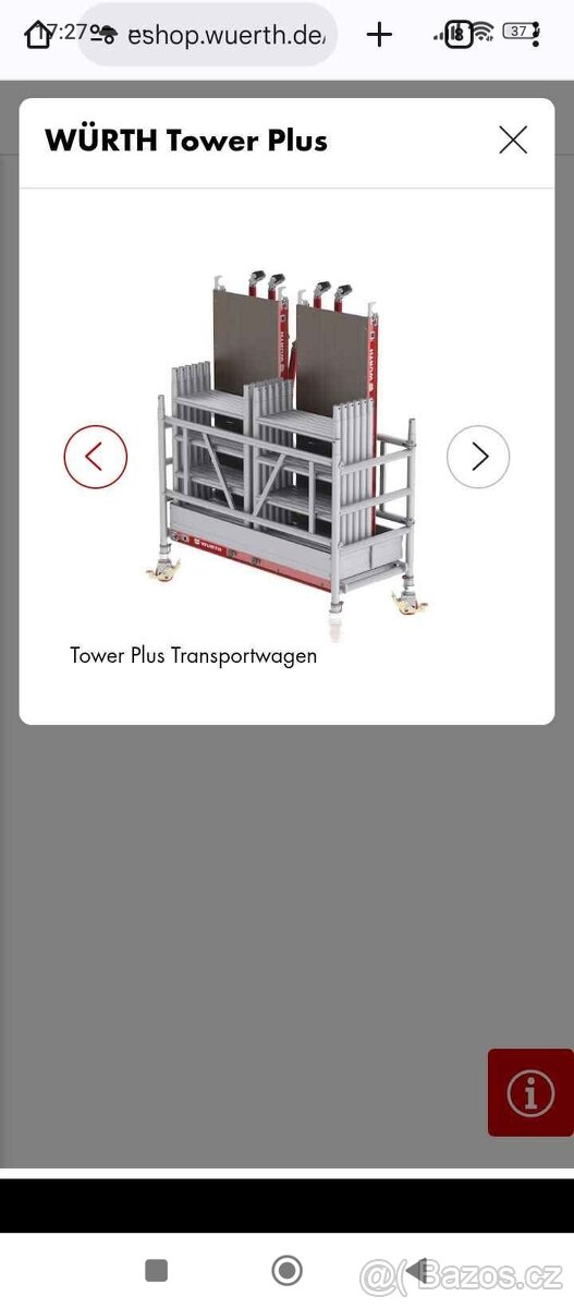 ZNAČKOVÉ POJÍZDNÉ LEŠENI WURTH - 3