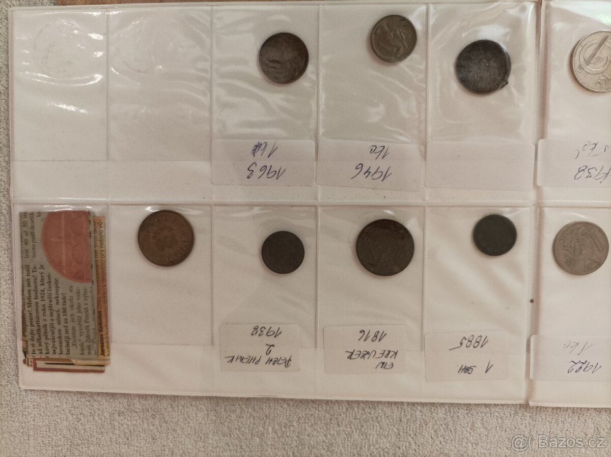 Sbírka starých mincí a bankovek - 3