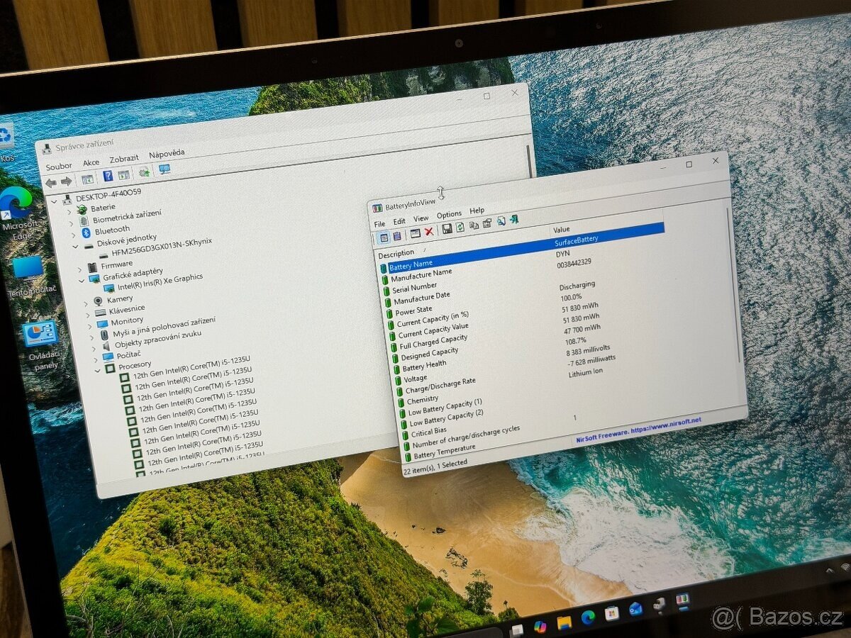 Microsoft Surface Laptop 5 - 13.5", 8GB RAM, 256GB SSD - 3