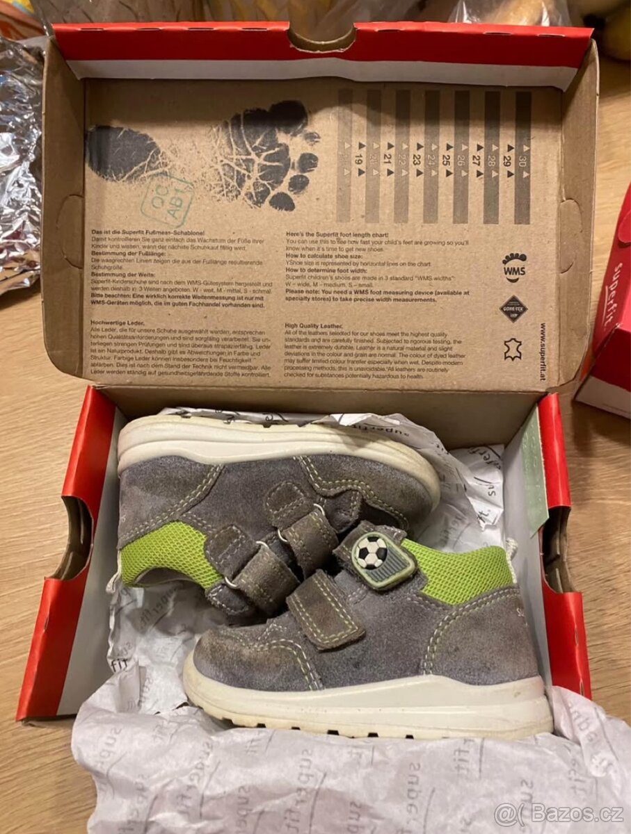 Tenisky Superfit, vel.20, stélka 13 cm. - 3