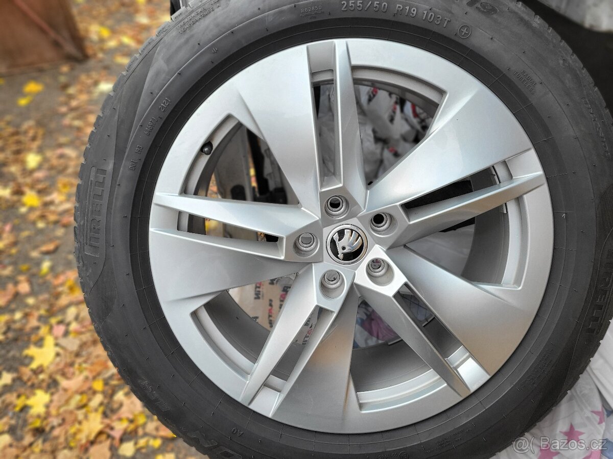 19" Škoda PROTEUS Enyaq Elroq Letní Alu Bridge 255/50 235/5 - 3