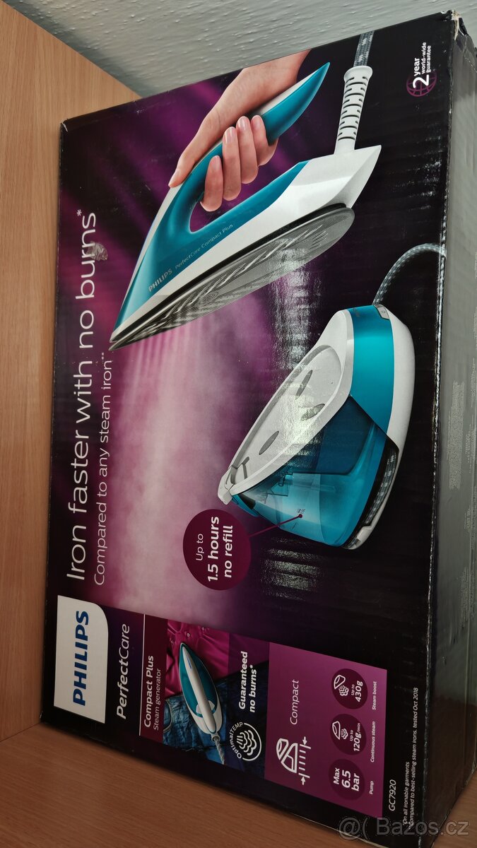 Napařovací žehlička Philips - jako nová - 3