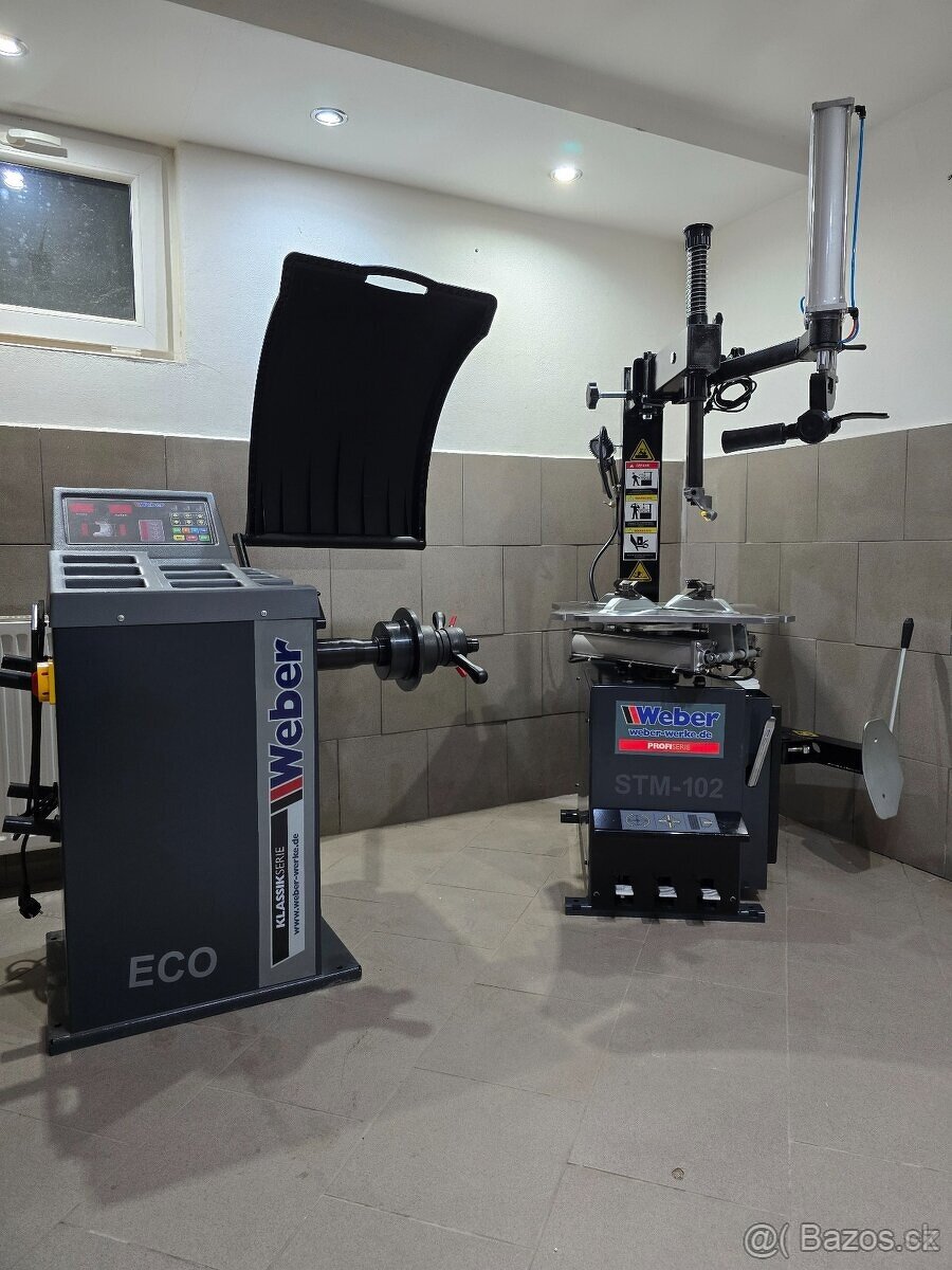 Pneuservisní stroje - vyvažovačka + zouvačka - 3