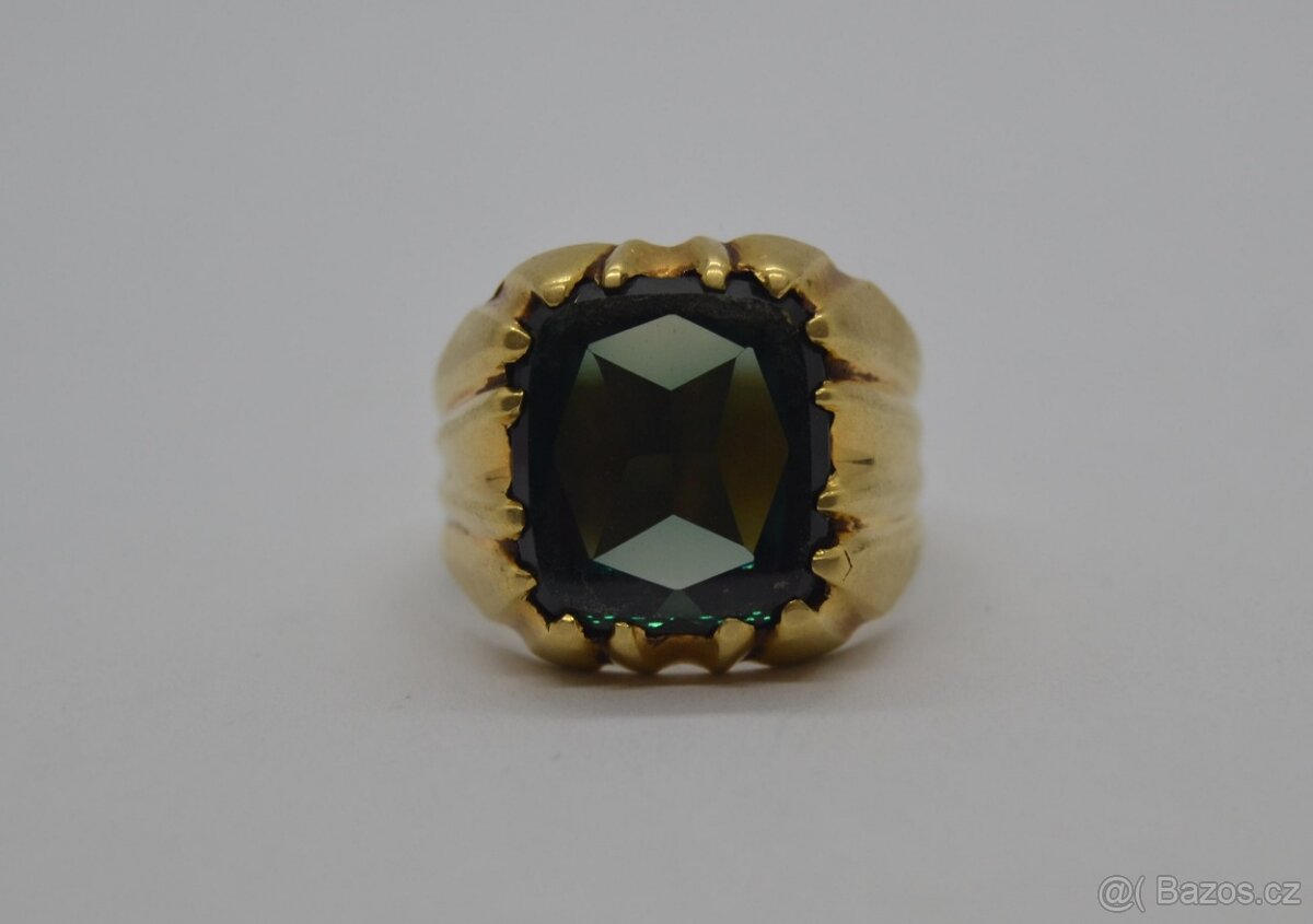 Zlatý pánský prsten - 3