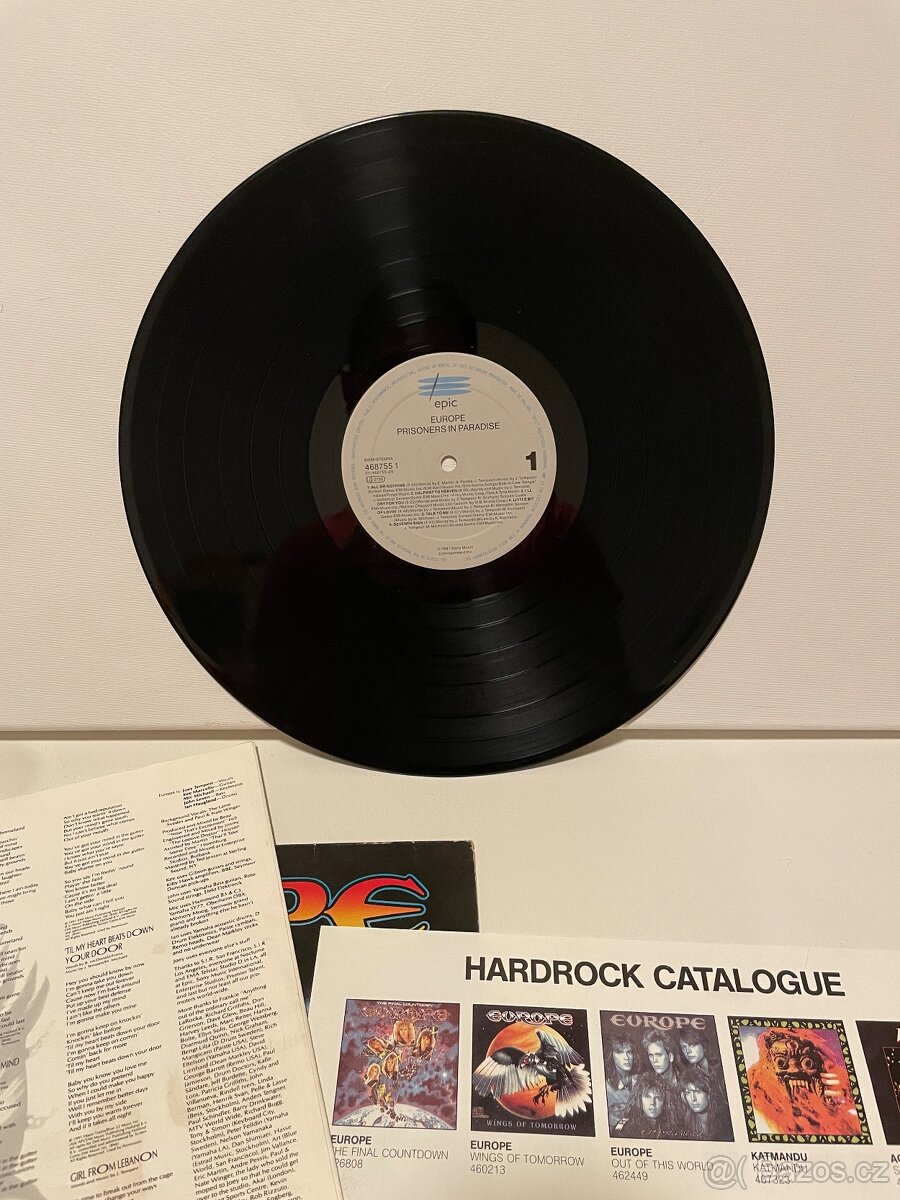 Europe - Prisoners in Paradise LP - 3