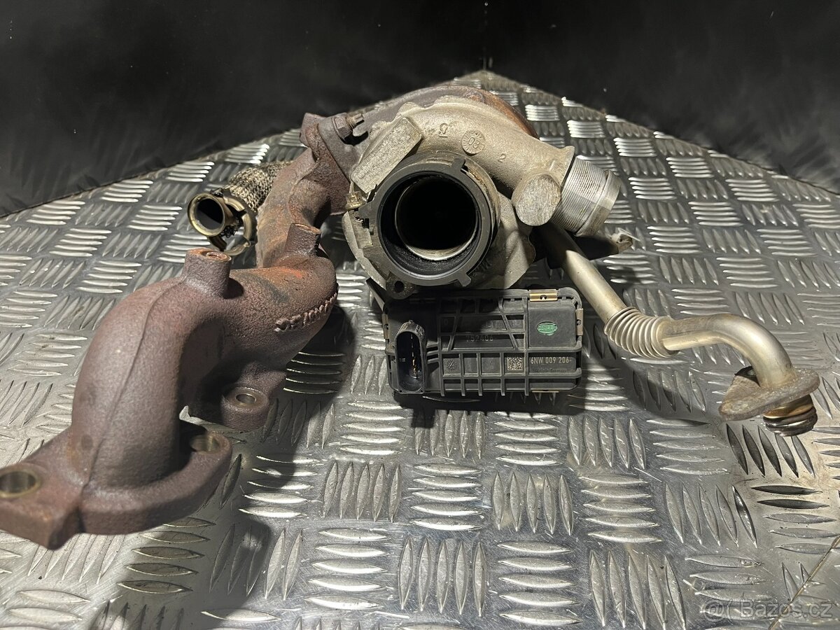 // Turbodmychadla Jaguar XF 2.7D 152kw // - 3