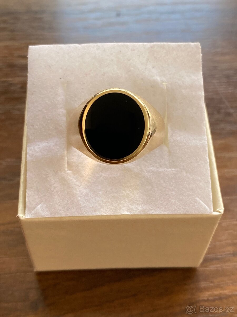Zlatý pánský prsten - 3