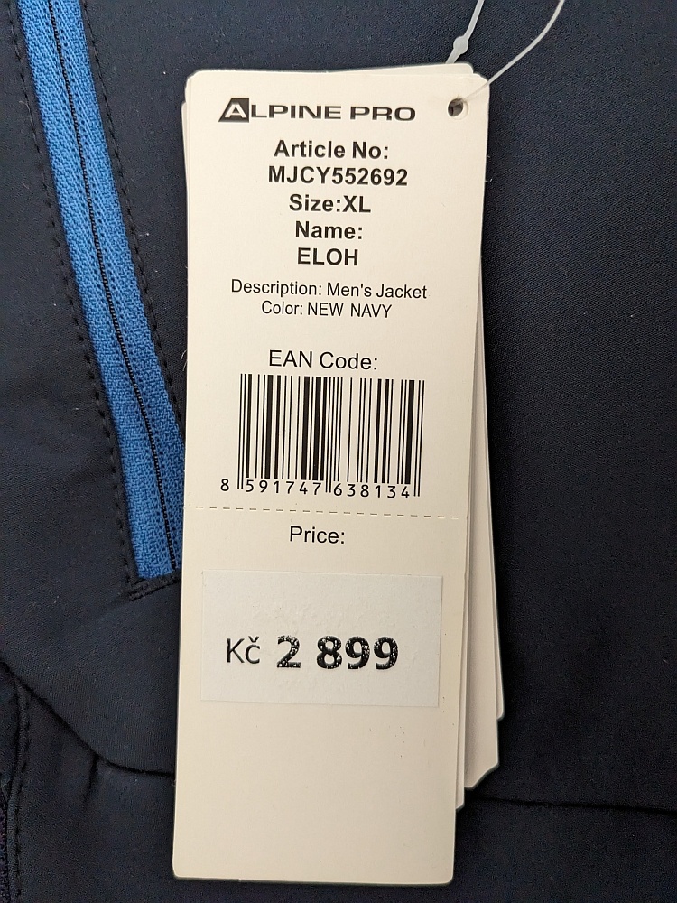 Bunda Alpine Pro Eloh XL - nová - 3