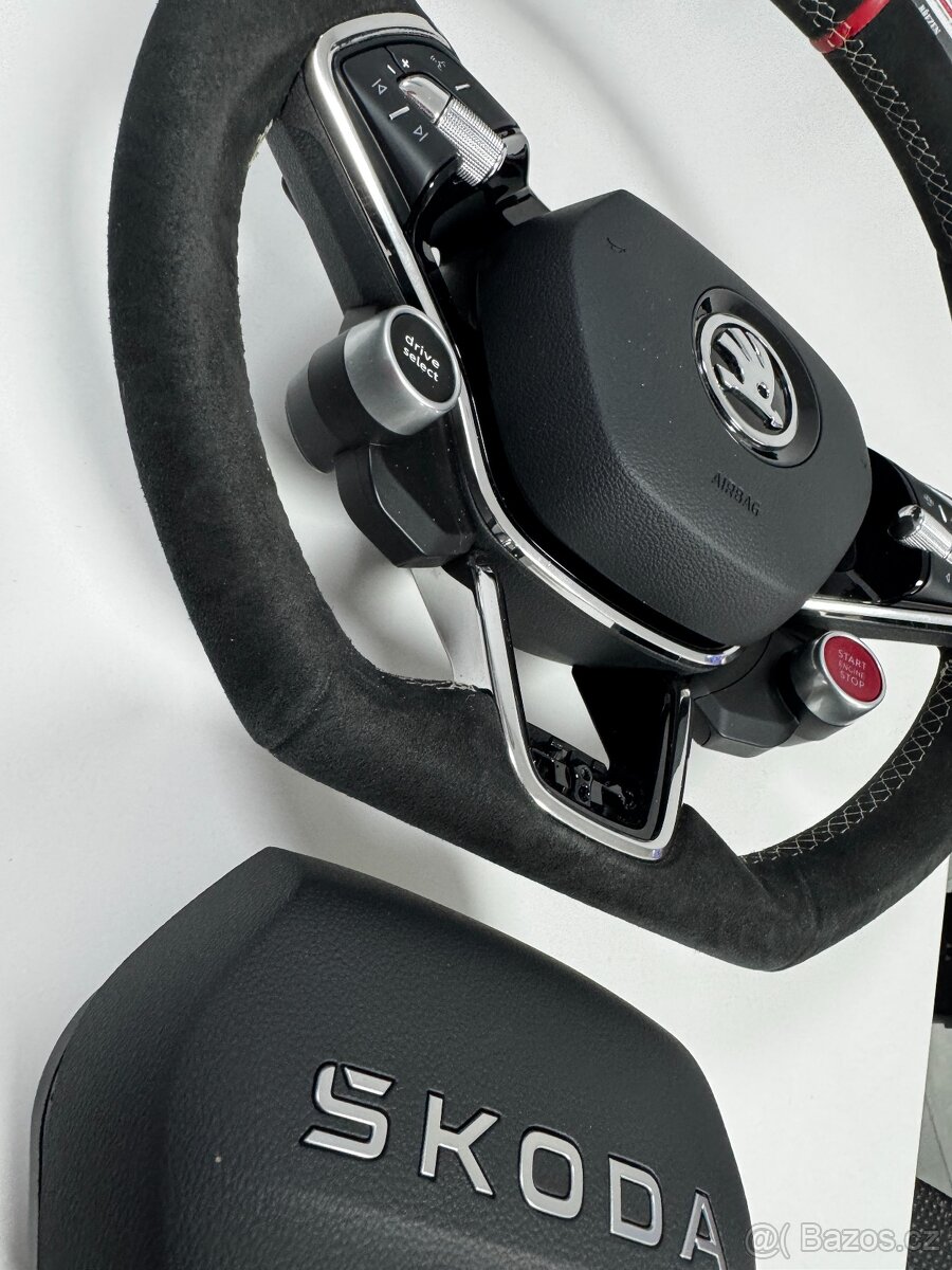 Volant škoda Superb, Octavia, Fabia - ALCANTARA - 3