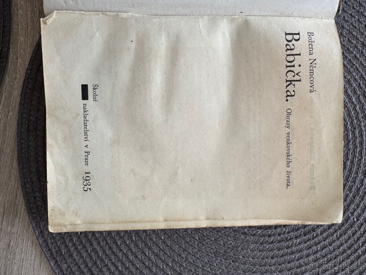 Kniha Babička 1938 - 3
