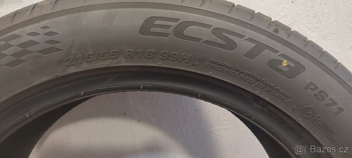Letní pneu Kumho Ecsta PS71 215/55/18 - 3