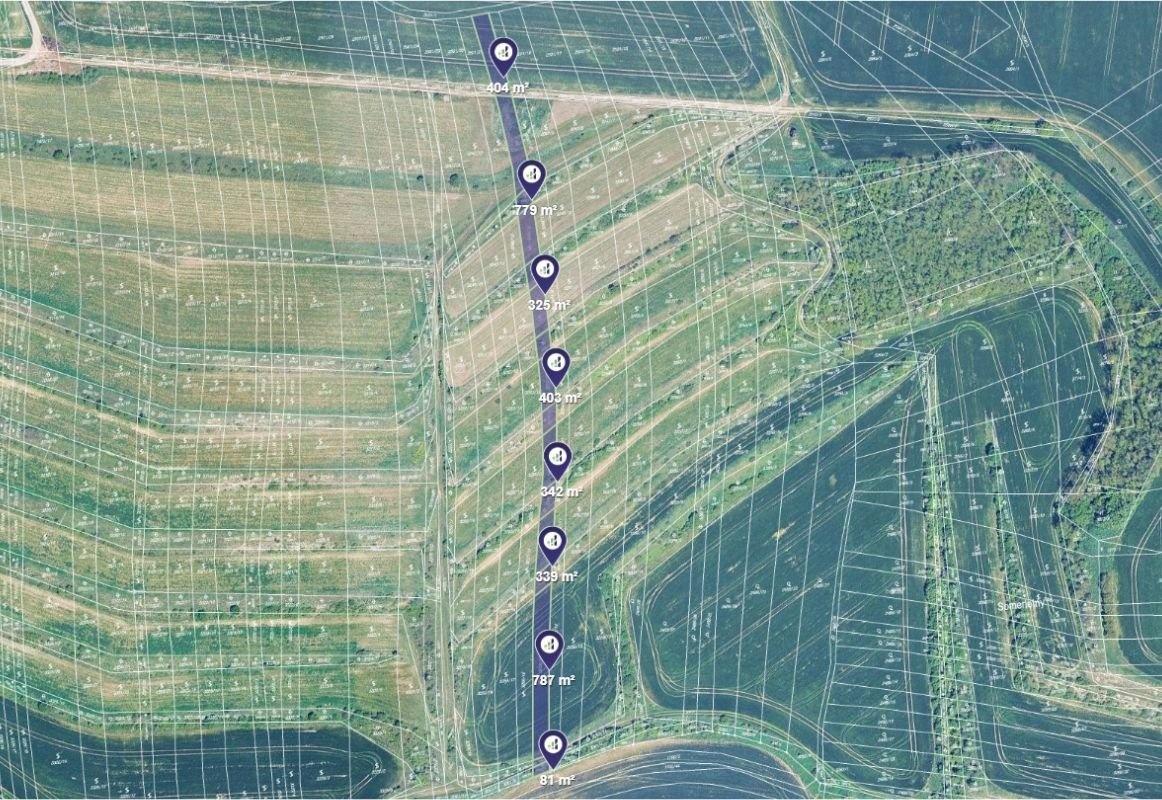 Prodej podílu 5/36 pole 1 642 m², Blučina - 3