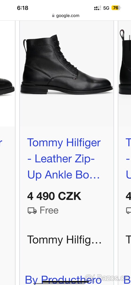 Tommy Hilfiger USA Nové Boty $$$$$$$$$$$$$$$$$$$$$$$$$$$$$ - 3