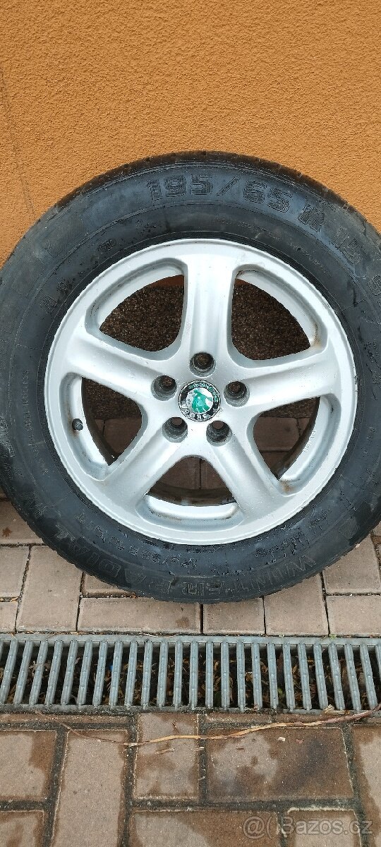 ALU Kola škoda R15/5x100 - 3
