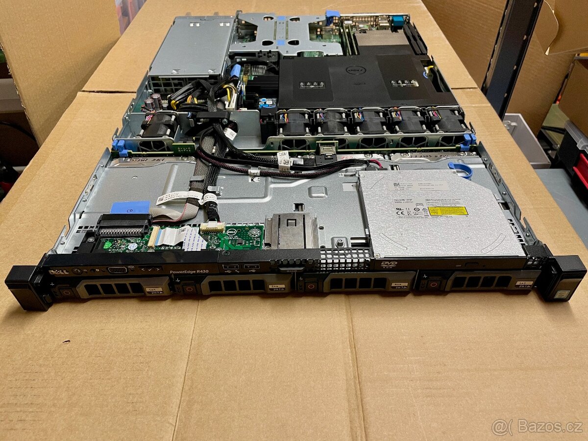 Server Dell PE R430, (16core nebo 28core), 64GB RAM - 3