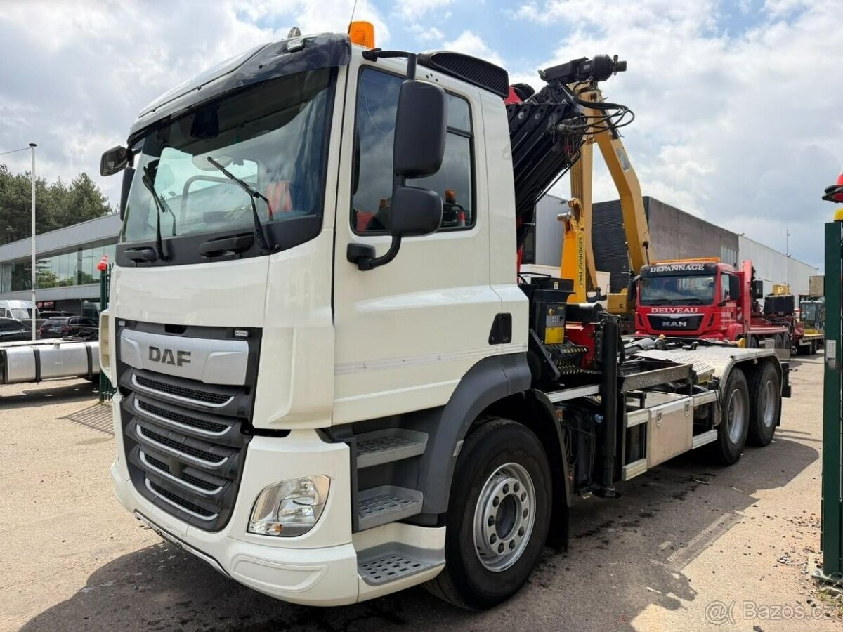 DAF CF 480/6x4/Nosič kontejnerů/hydraulický jeřáb - 3
