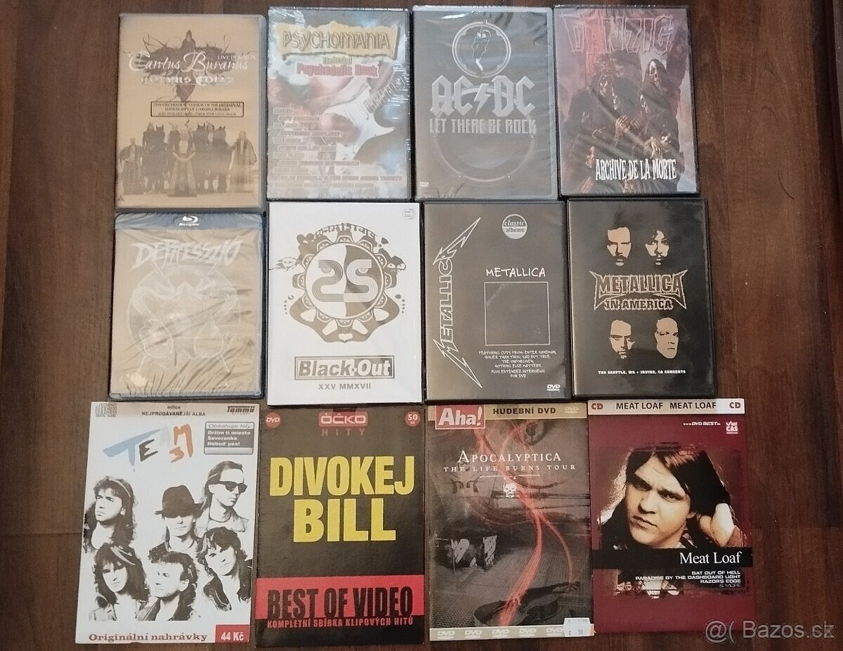 Rock,Metal CD,DVD na predaj, - 3