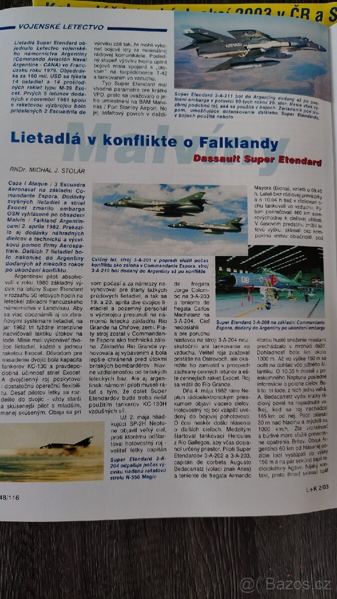 Letectví + kosmonautika 2003, 2004 - 3