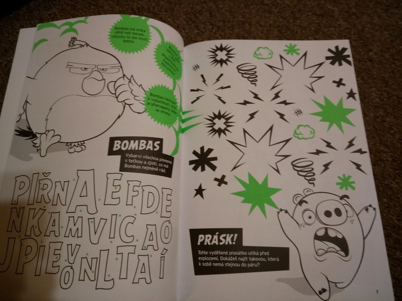 Angry birds - kniha, komix, aktivity - 3