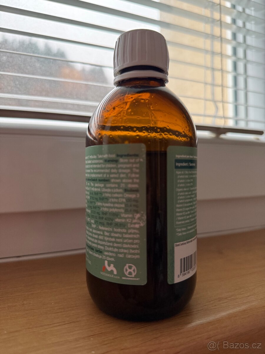 Brainmax Vegan Omega 3 olej 275 ml - 3