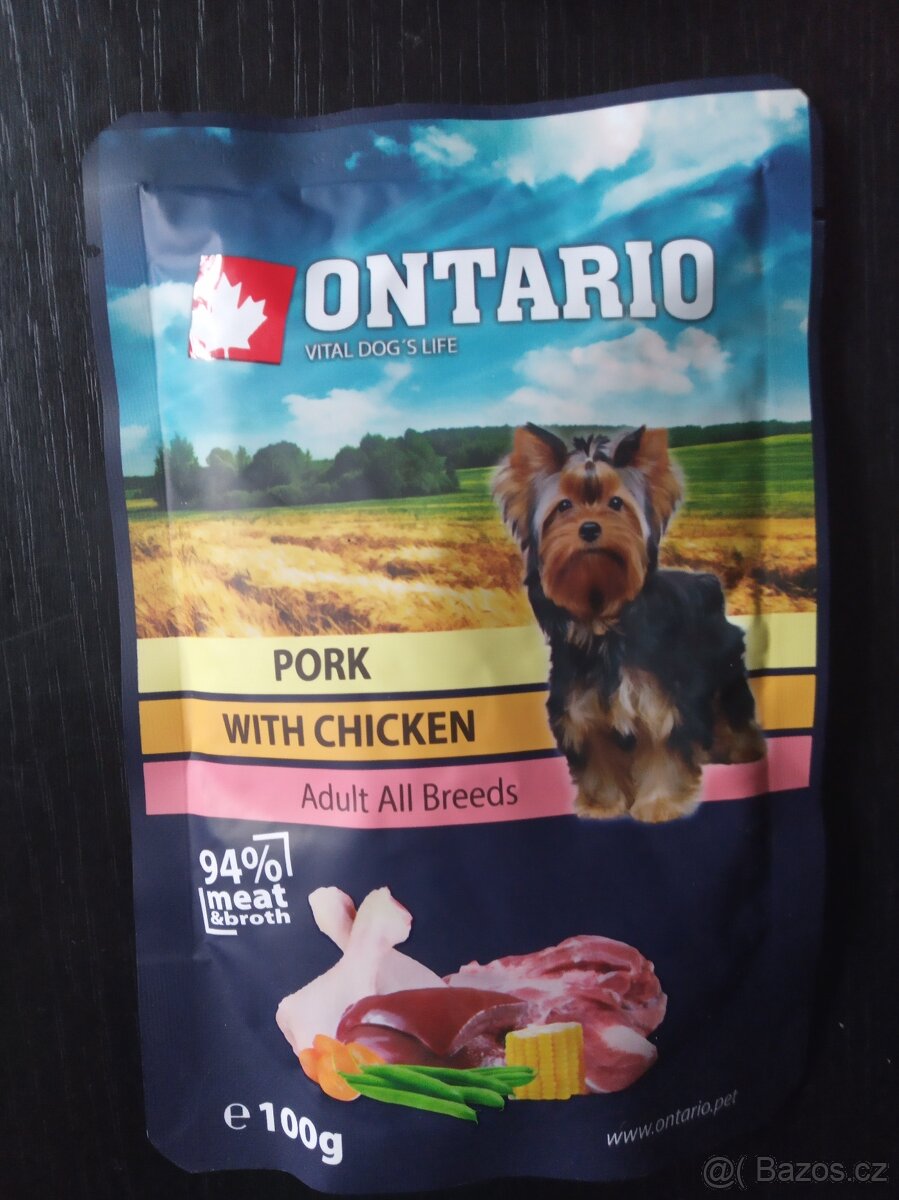 Kapsičky ONTARIO, konzerva ONTARIO pro psy - 3