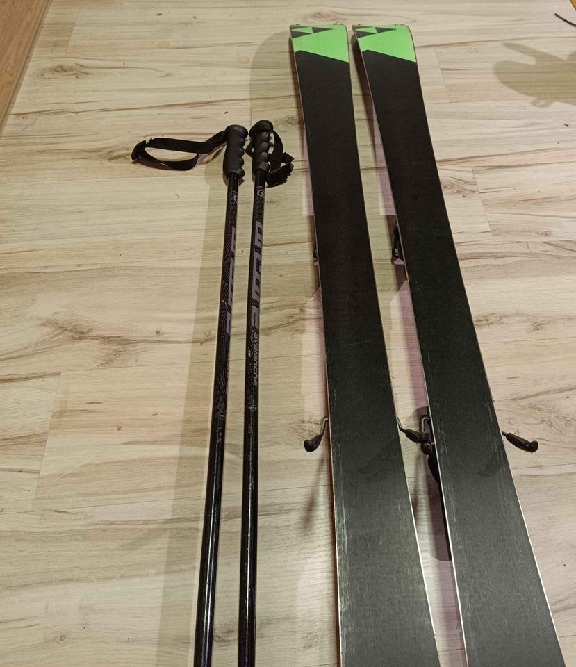 Sjezdové lyže Fischer v. 159, vč. hůlek - 3