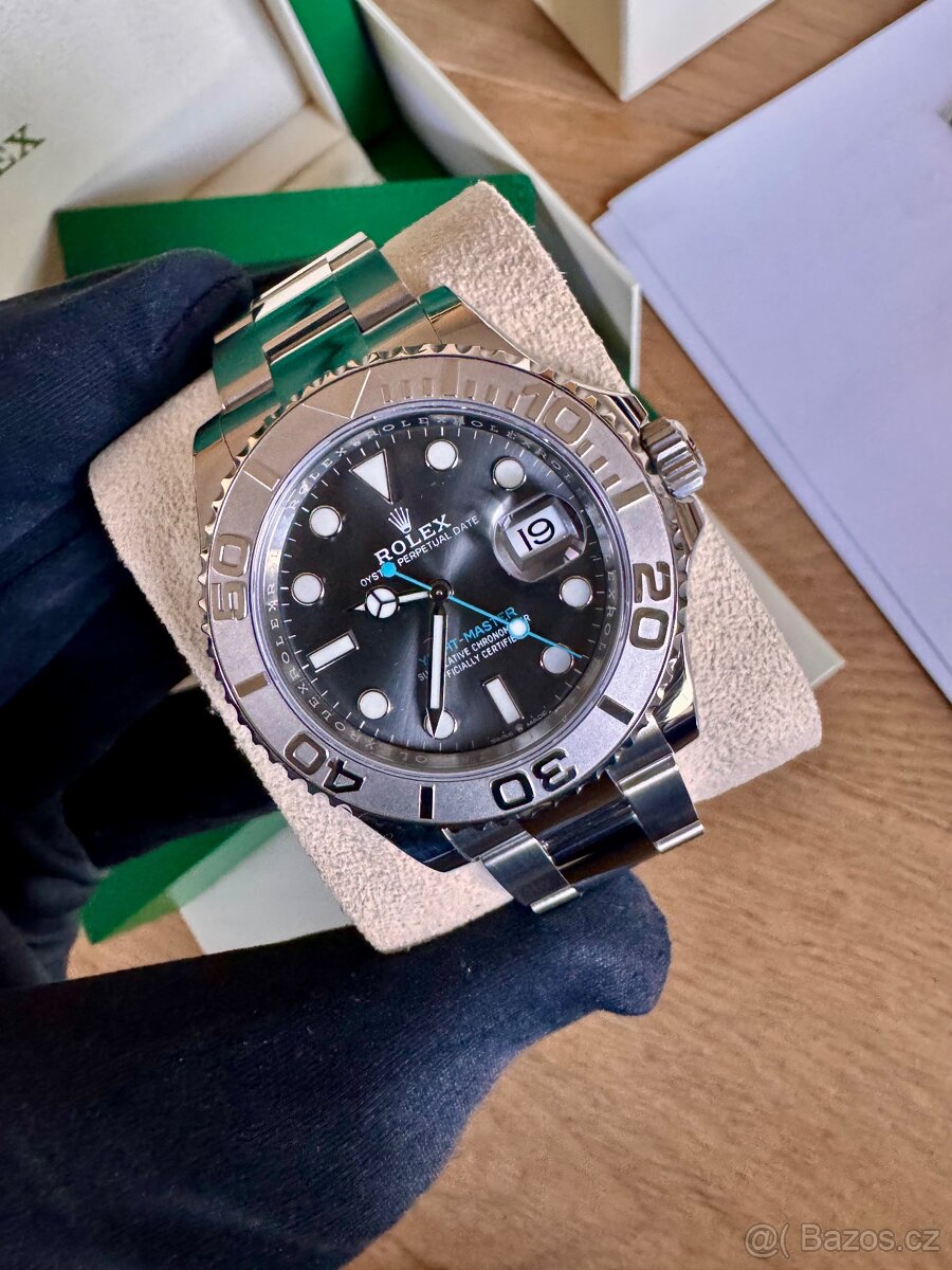 Rolex Yachtmaster 126622 PLATIN, GREY, 05/2023 NOVÉ FULL SET - 3