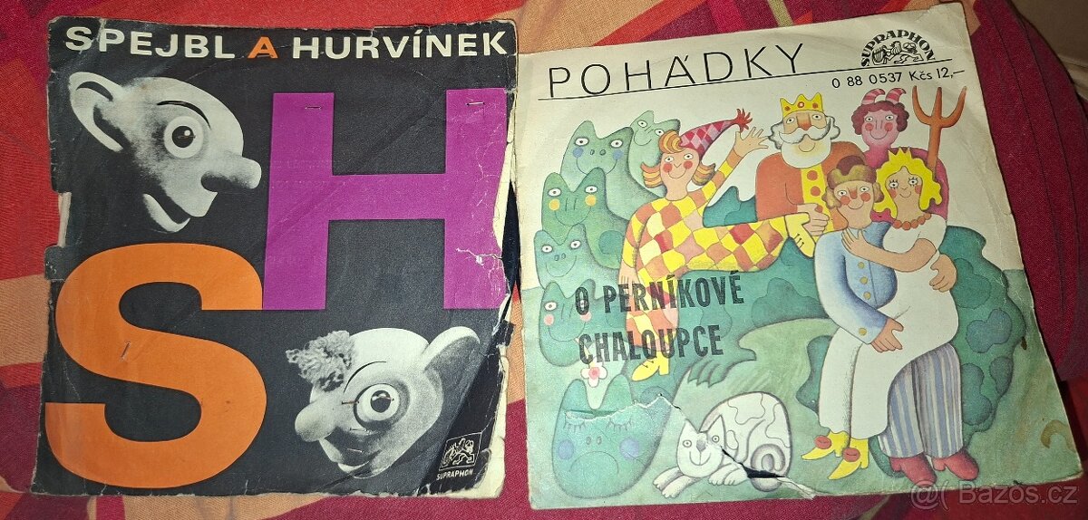 SP - vinylové gramofonové desky - Pohádky - 3