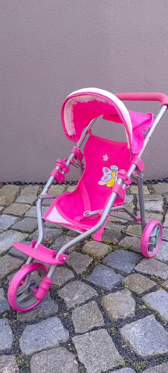 Dětský kočárek pro panenky sporťák - 3