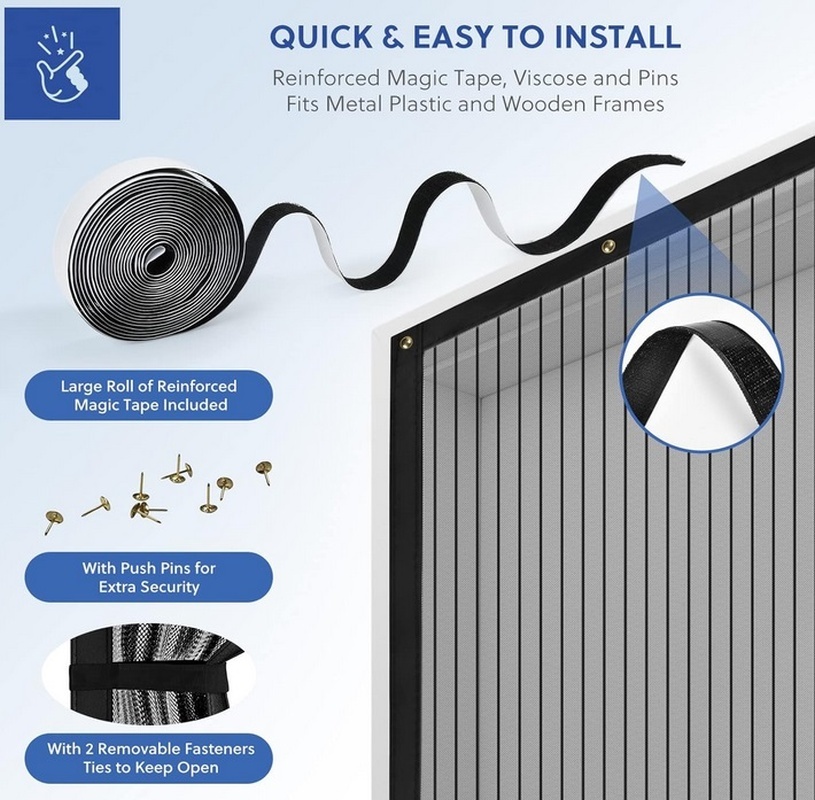 Magnetická síť 220 x 110 cm - 3