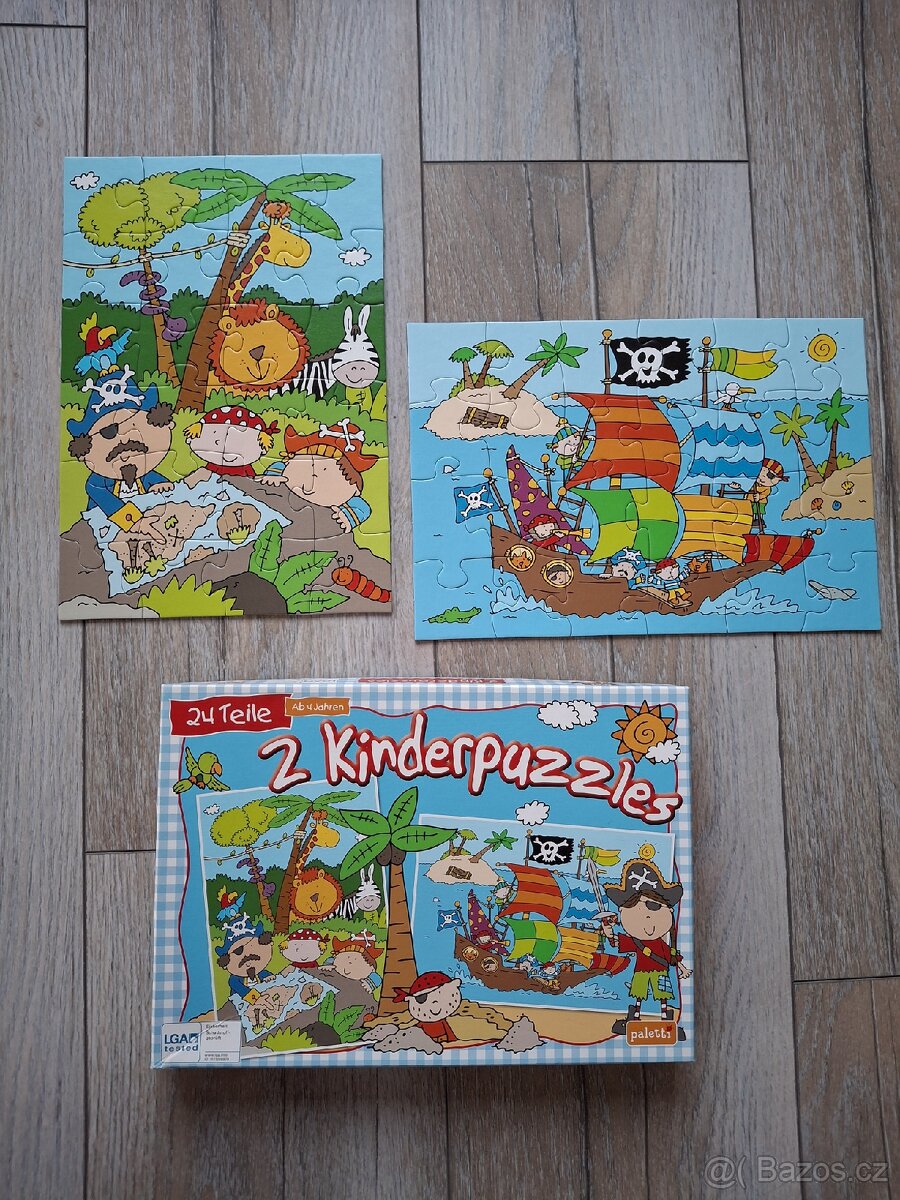 2x puzzle pirati a mickey - 3