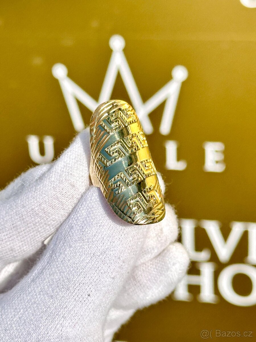 Zlatý prsten 3,80g - 3