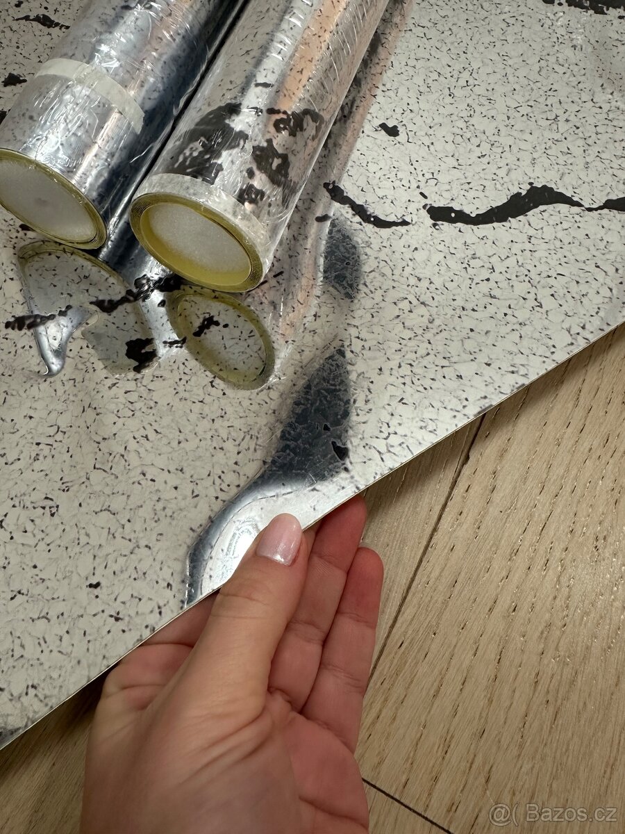 Luxusní antik samolepící zrcadlo tapeta, nové - 3