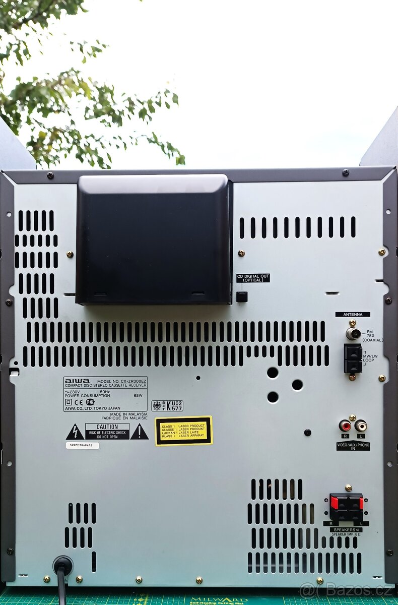 HiFi věž AIWA CX-ZR300EZ s original D.O. a 2 reprobednami - 3