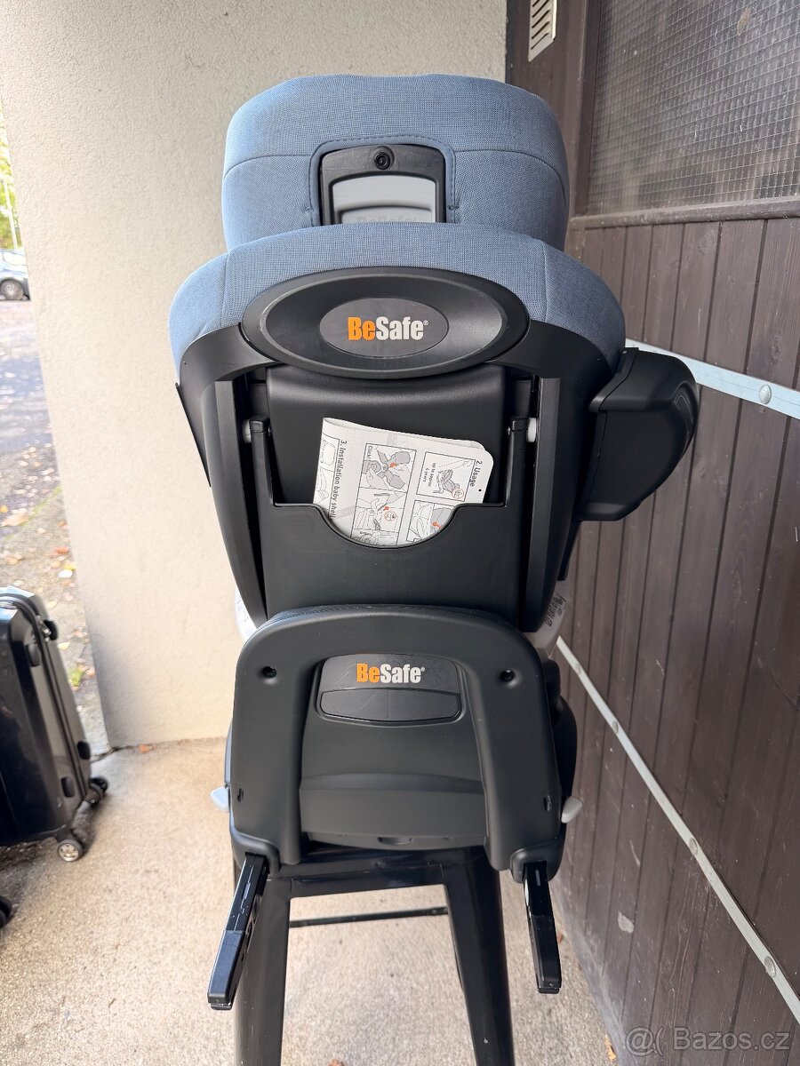 Dětská autosedačka BeSafe iZi Turn B i-Size 2022 cloud mélan - 3