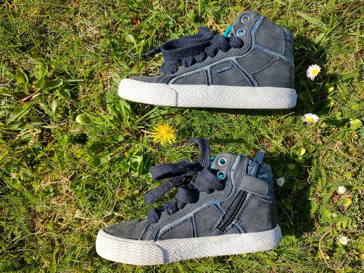 ZÁNOVNÍ Boty GEOX kožené s membránou vel. 25 - 3