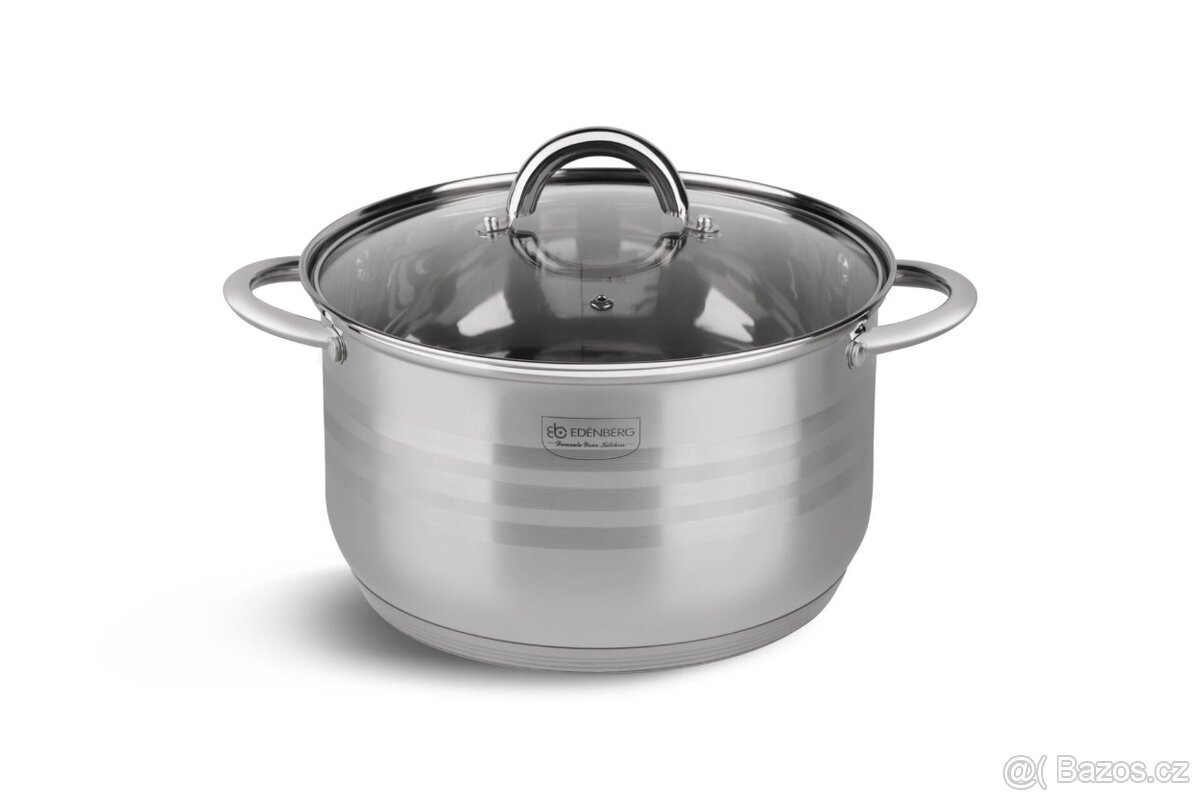 Sada hrnců Edenberg s pánví s mramorovým povrchem 12ks EB-40 - 3